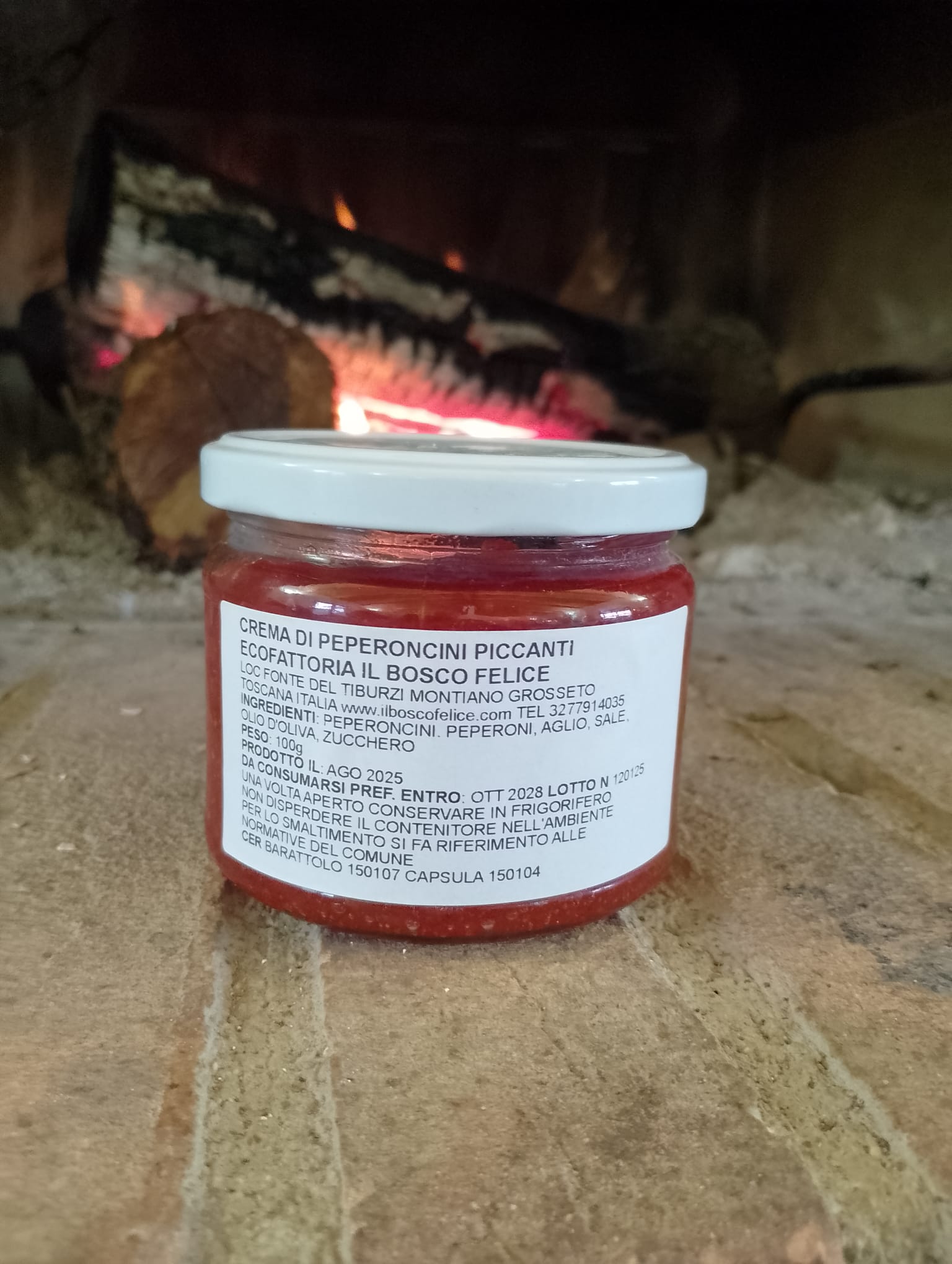 Prodotti tipici dalla Maremma online: confettura biologica artigianale di peperoncini